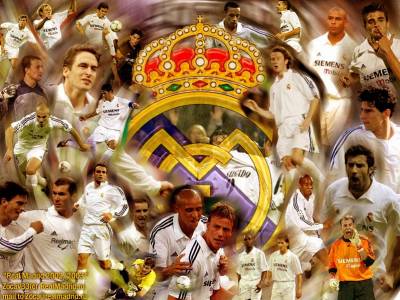 le signe du real avec lequipe